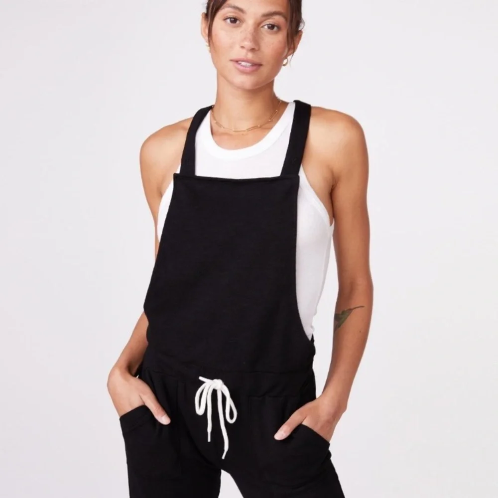 Monrow Black and White Jumpsuit - Picture 2 of 8